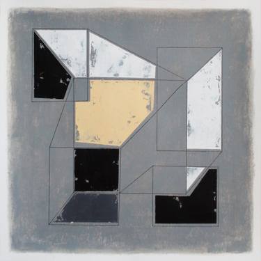 Print of Abstract Geometric Paintings by Luis Medina