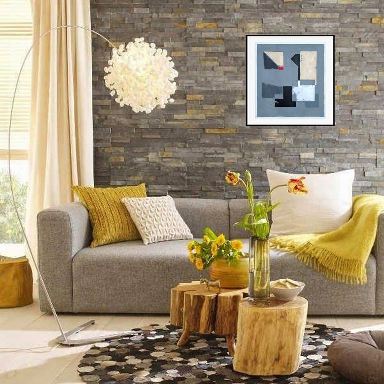 Original Modern Abstract Painting by Luis Medina