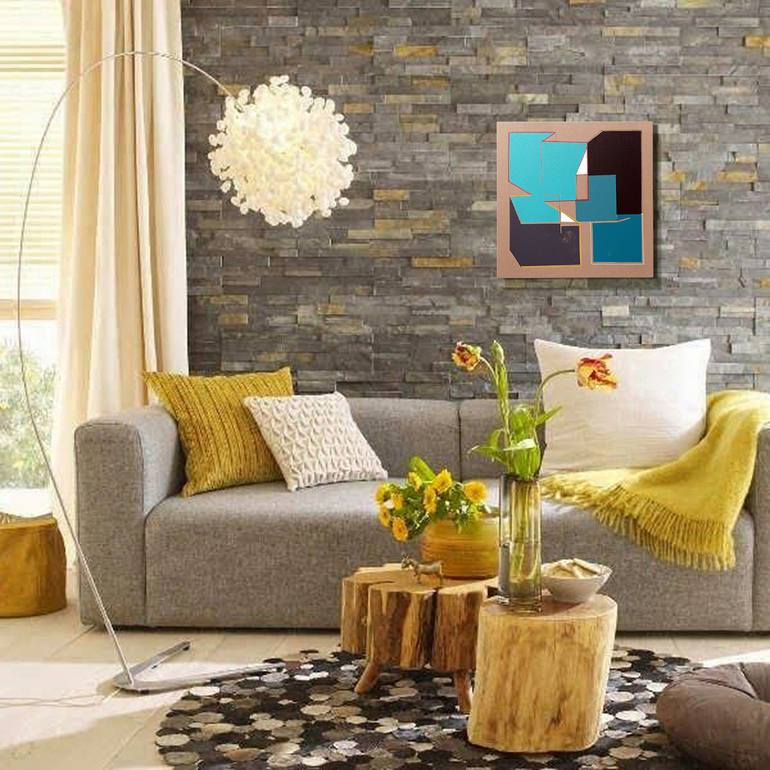 Original Contemporary Abstract Painting by Luis Medina