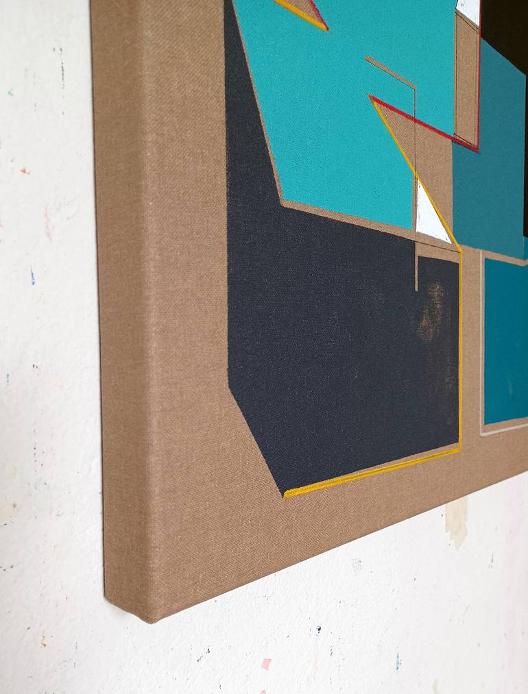 Original Contemporary Abstract Painting by Luis Medina