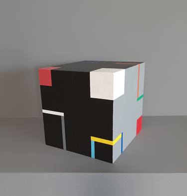 Original Minimalism Abstract Sculpture by Luis Medina