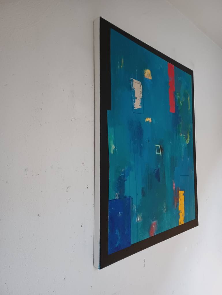 Original Abstract Painting by Luis Medina