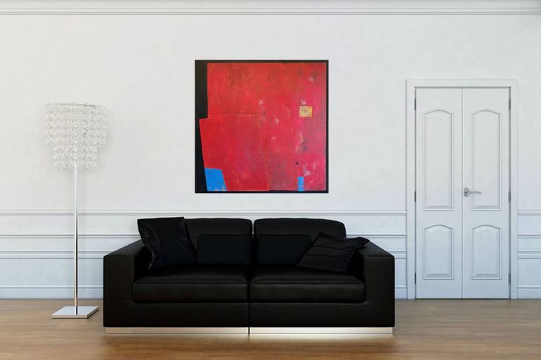 Original Abstract Expressionism Abstract Painting by Luis Medina