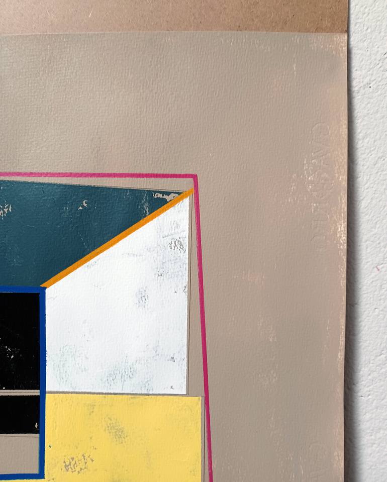 Original Fine Art Abstract Painting by Luis Medina