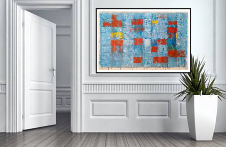 Original Abstract Painting by Luis Medina