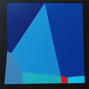 Print of Abstract Geometric Paintings by Luis Medina