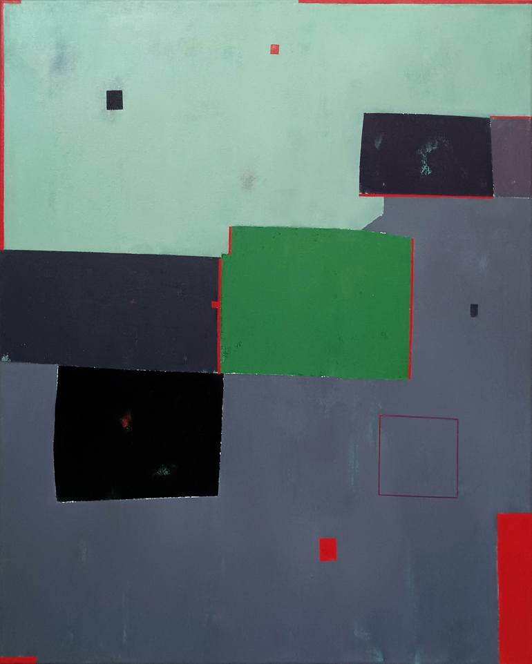 Print of Fine Art Abstract Paintings by Luis Medina