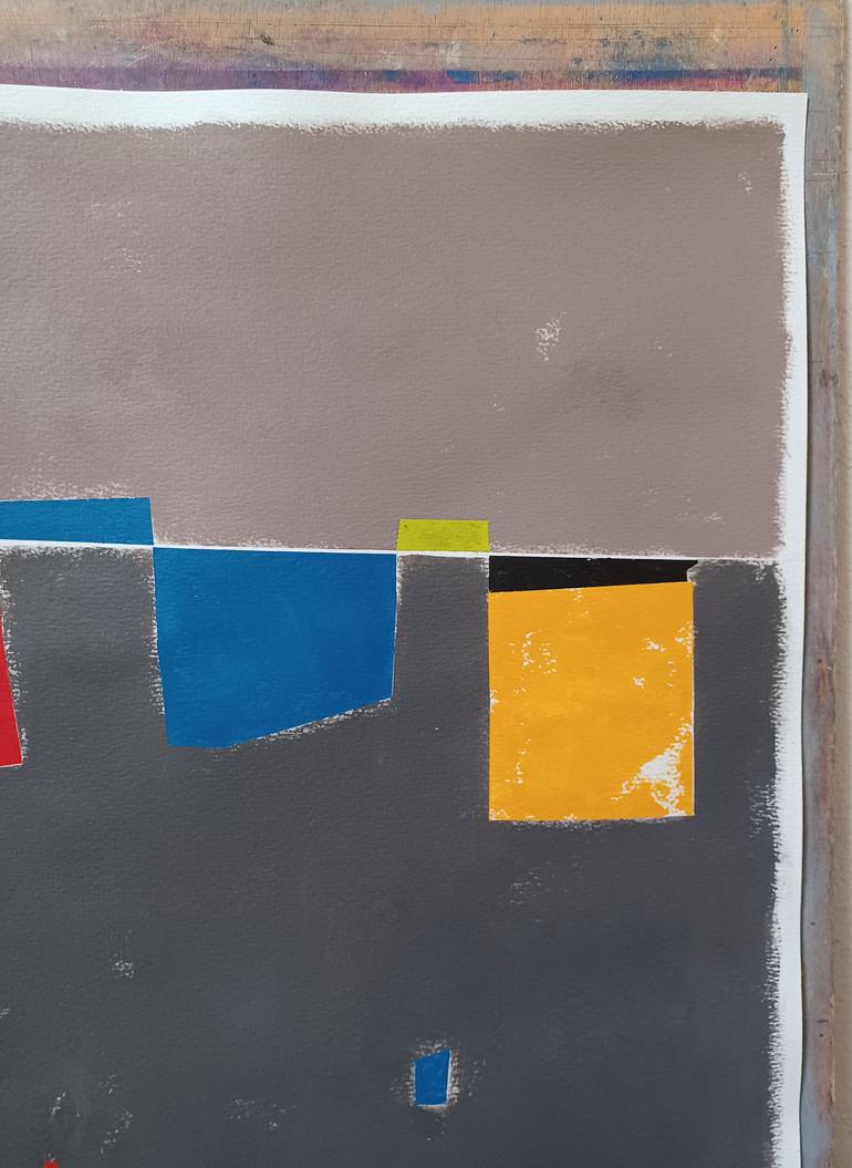 Original Conceptual Abstract Painting by Luis Medina