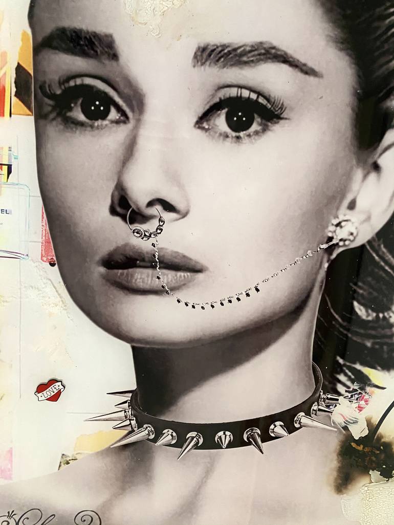 Original Celebrity Collage by Cuencas Art