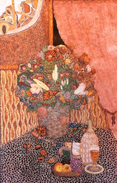 Original Realism Floral Paintings by Martin Ashkhatoev