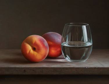 Original Still Life Paintings by Albert Kechyan