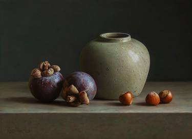 Print of Still Life Paintings by Albert Kechyan