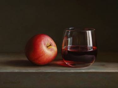 Original Still Life Paintings by Albert Kechyan