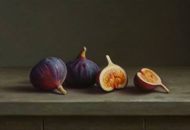 Saatchi Art Artist Albert Kechyan; Paintings, “Figs” #art