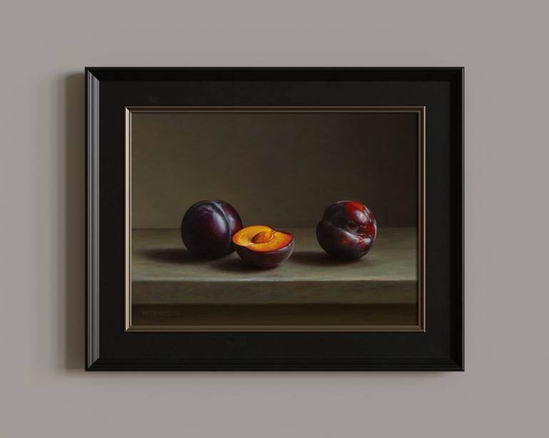 Original Classicism Still Life Painting by Albert Kechyan