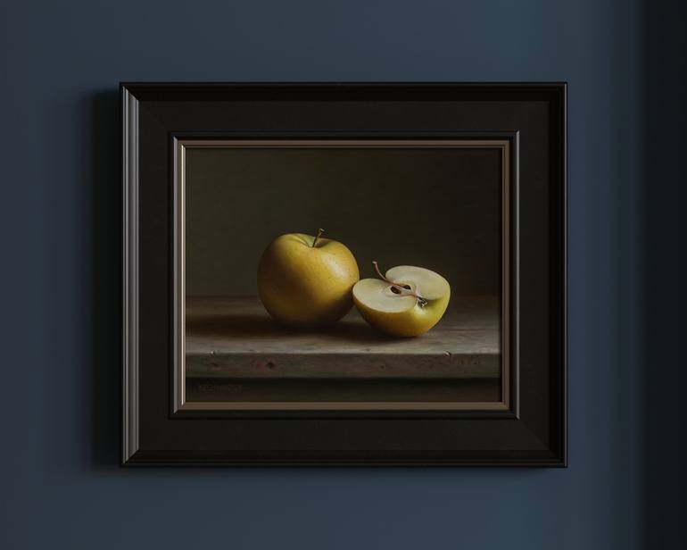 Original Classicism Still Life Painting by Albert Kechyan