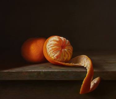 Original Classicism Still Life Painting by Albert Kechyan