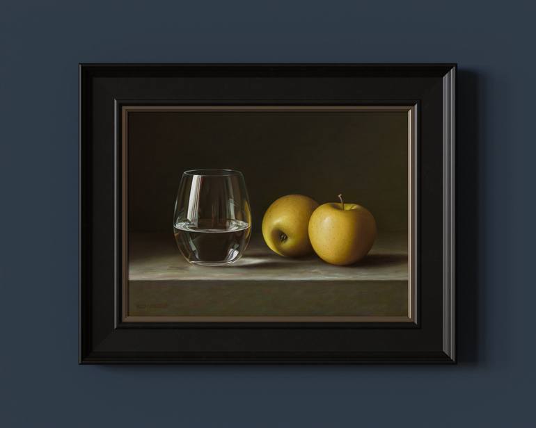 Original Classicism Still Life Painting by Albert Kechyan