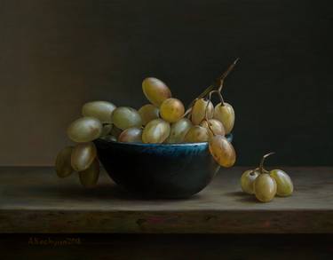 Original Still Life Paintings by Albert Kechyan