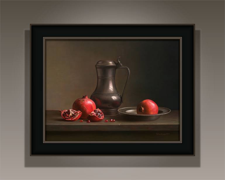 Original Other Still Life Painting by Albert Kechyan