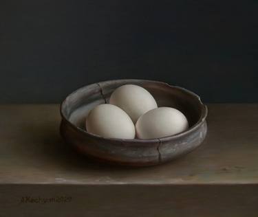 Print of Photorealism Still Life Paintings by Albert Kechyan