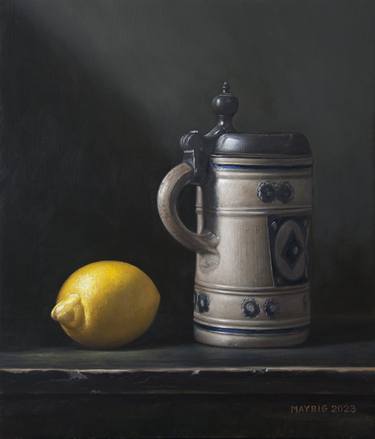 Original Still Life Paintings by MAYRIG Simonjan