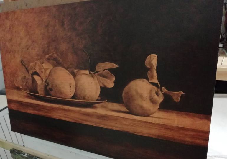 Original Realism Still Life Painting by MAYRIG Simonjan