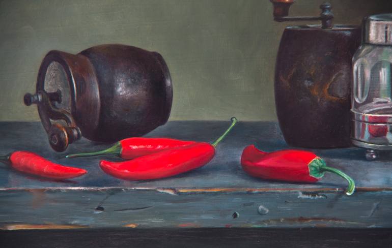 Original Realism Still Life Painting by Mayrig Simonjan