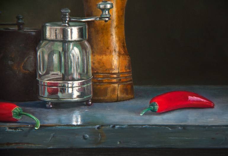 Original Realism Still Life Painting by Mayrig Simonjan