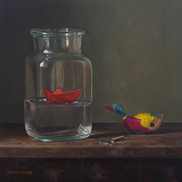 Original Realism Still Life Paintings by MAYRIG Simonjan