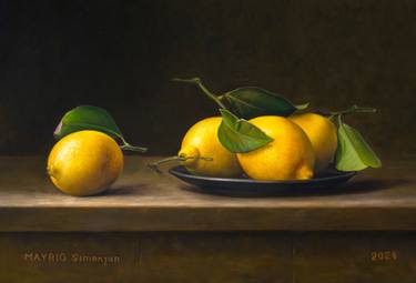 Original Still Life Paintings by MAYRIG Simonjan