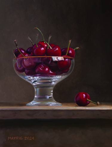 Original Still Life Paintings by MAYRIG Simonjan