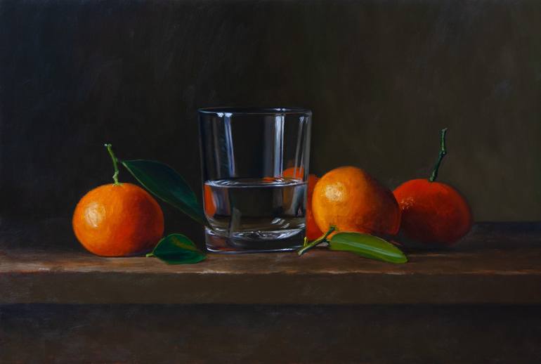 Original Realism Still Life Painting by MAYRIG Simonjan