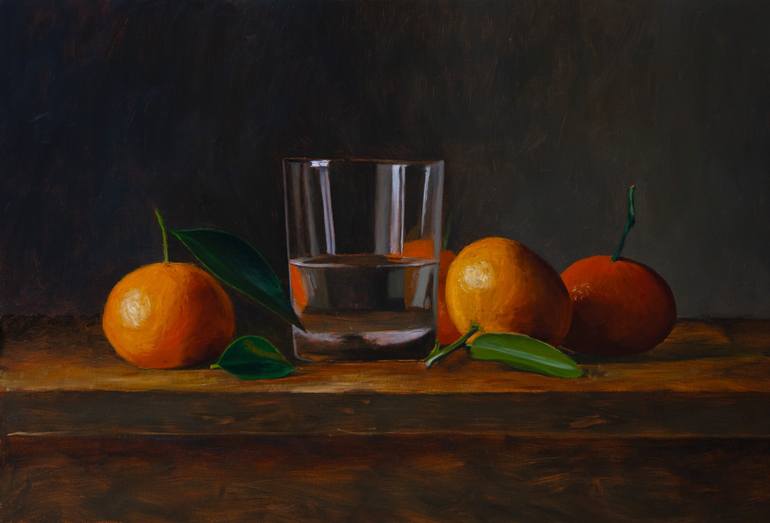 Original Realism Still Life Painting by MAYRIG Simonjan