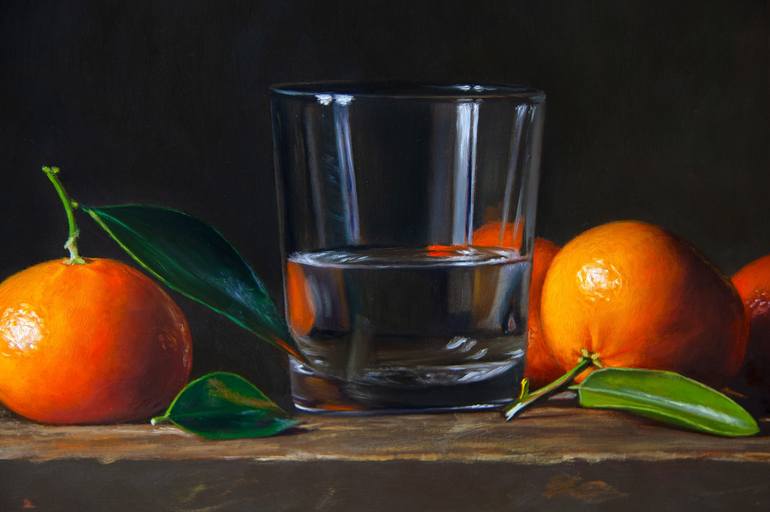 Original Realism Still Life Painting by MAYRIG Simonjan