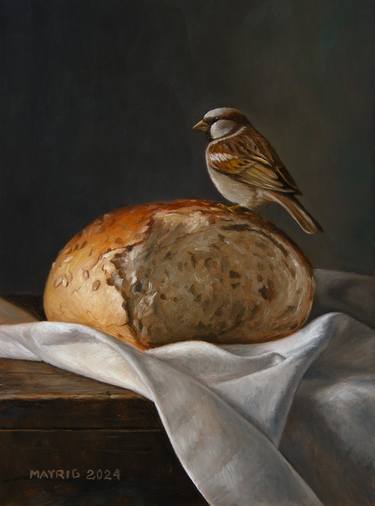 Original Realism Still Life Paintings by MAYRIG Simonjan