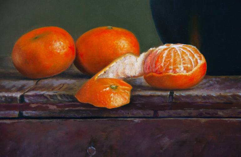 Original Realism Still Life Painting by MAYRIG Simonjan