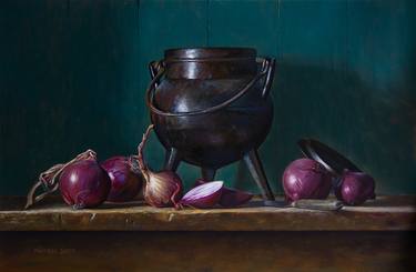 Original Realism Still Life Painting by Mayrig Simonjan
