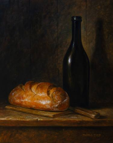 Original Realism Still Life Painting by Mayrig Simonjan