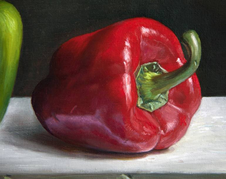 Original Realism Still Life Painting by MAYRIG Simonjan