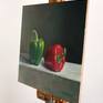 Painting: Oil on Panel
Still life: Bell pepper
34 x 30 cm