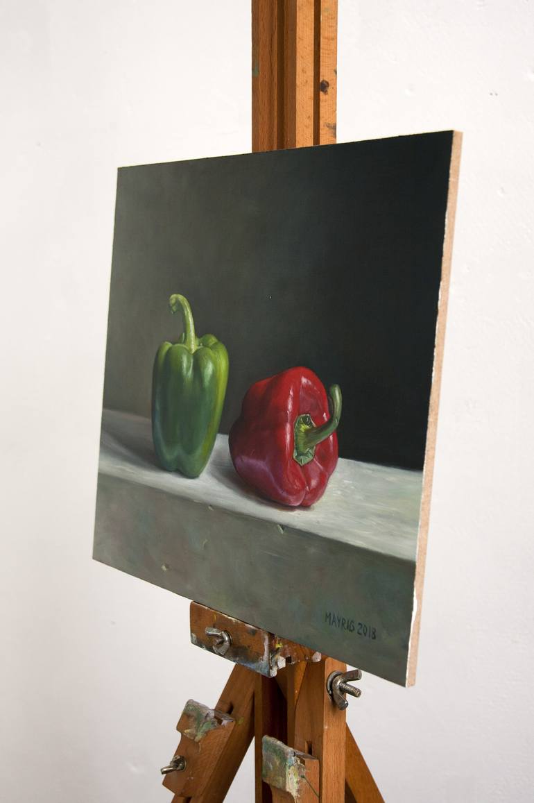 Original Realism Still Life Painting by MAYRIG Simonjan