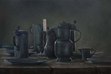 Original Still Life Paintings by MAYRIG Simonjan