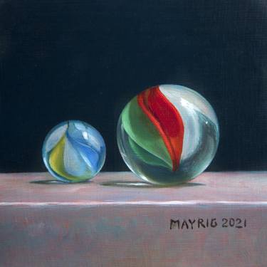 Original Still Life Paintings by MAYRIG Simonjan