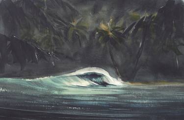 Print of Expressionism Seascape Paintings by Johny Vieira