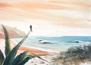 Print of Fine Art Beach Paintings by Johny Vieira