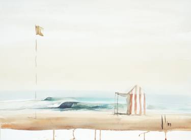 Print of Conceptual Beach Paintings by Johny Vieira