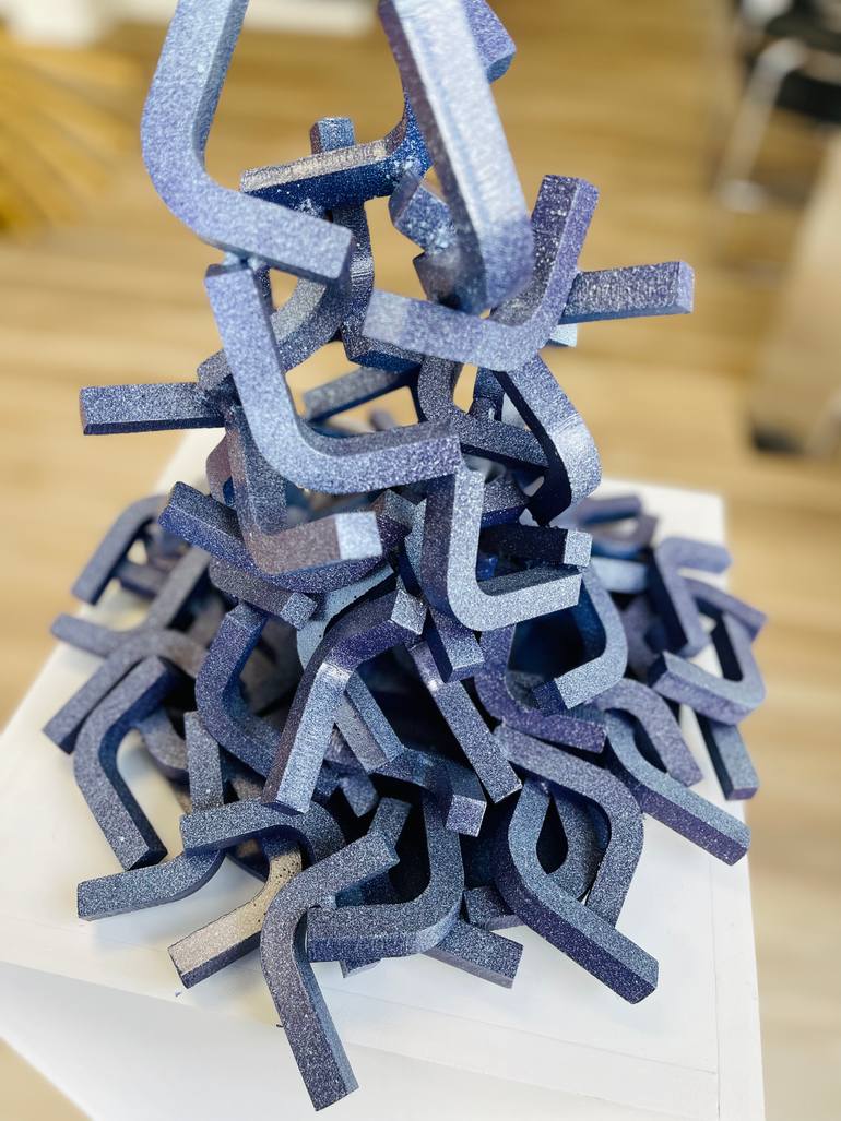 Original Abstract Expressionism Abstract Sculpture by Vadim Kharchenko