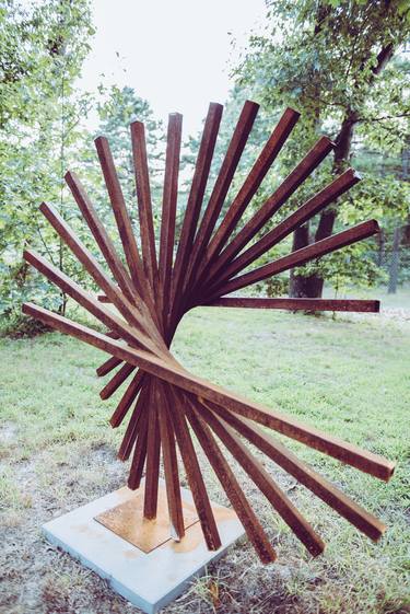 Adorne corten steel large sculpture thumb