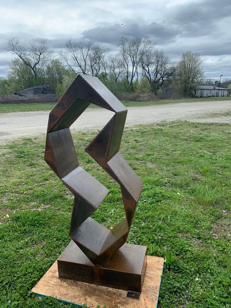 Original Abstract Expressionism Abstract Sculpture by Vadim Kharchenko
